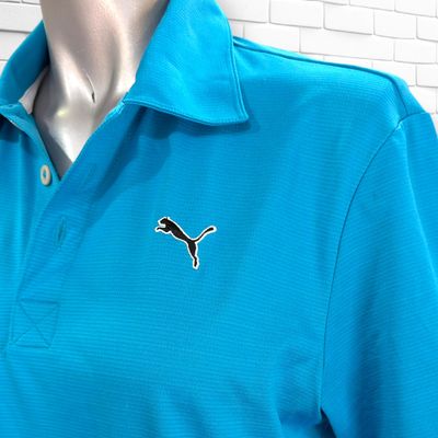 **HOY** Camiseta deportiva PUMA color Turquesa y blanco Talla 12 años