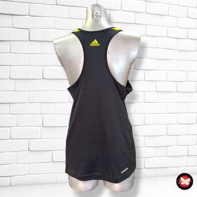 **HOY** Camiseta deportiva ADIDAS color Negro y neón Talla 13-14 años