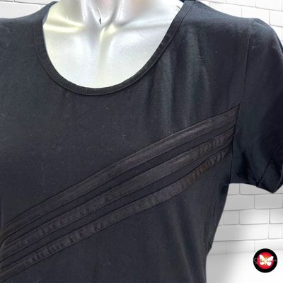 **HOY** Camiseta de manga corta tipo vestidito ADIDAS color Negro Talla XL (muy pequeña)