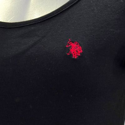 **HOY** Camiseta de manga corta U.S. POLO ASSN. color Negro Talla S