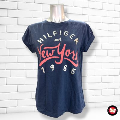 **HOY** Camiseta de manga corta TOMMY HILFIGER color Azul marino Talla XS (grande)