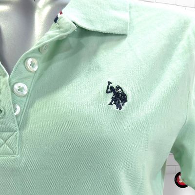**HOY** Polo de manga corta U.S. POLO ASSN. color Menta Talla S