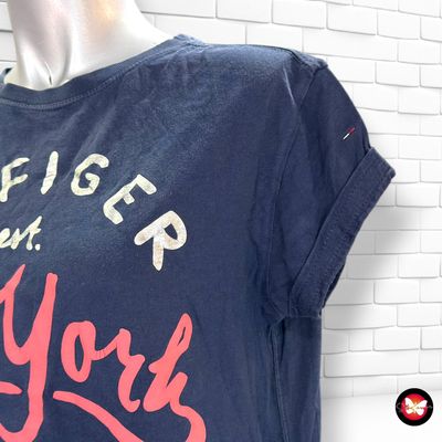 **HOY** Camiseta de manga corta TOMMY HILFIGER color Azul marino Talla XS (grande)