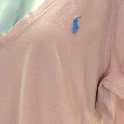 **HOY** Camiseta de manga corta POLO RALPH LAUREN color Rosa Talla L