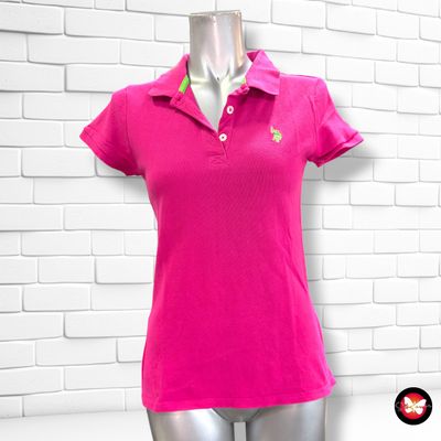 **HOY** Polo de manga corta U.S. POLO ASSN. color Magenta Talla M (pequeña)