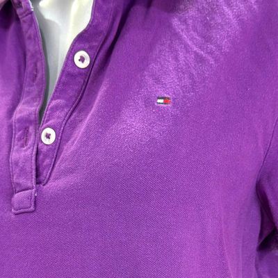 **HOY** Polo de manga corta TOMMY HILFIGER color Violeta Talla M