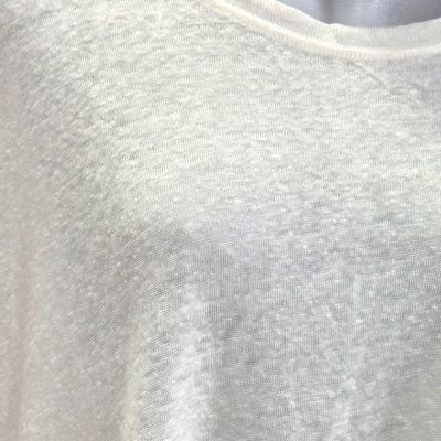 **HOY** Camiseta de punto de lino H&M color Blanco Talla XXL