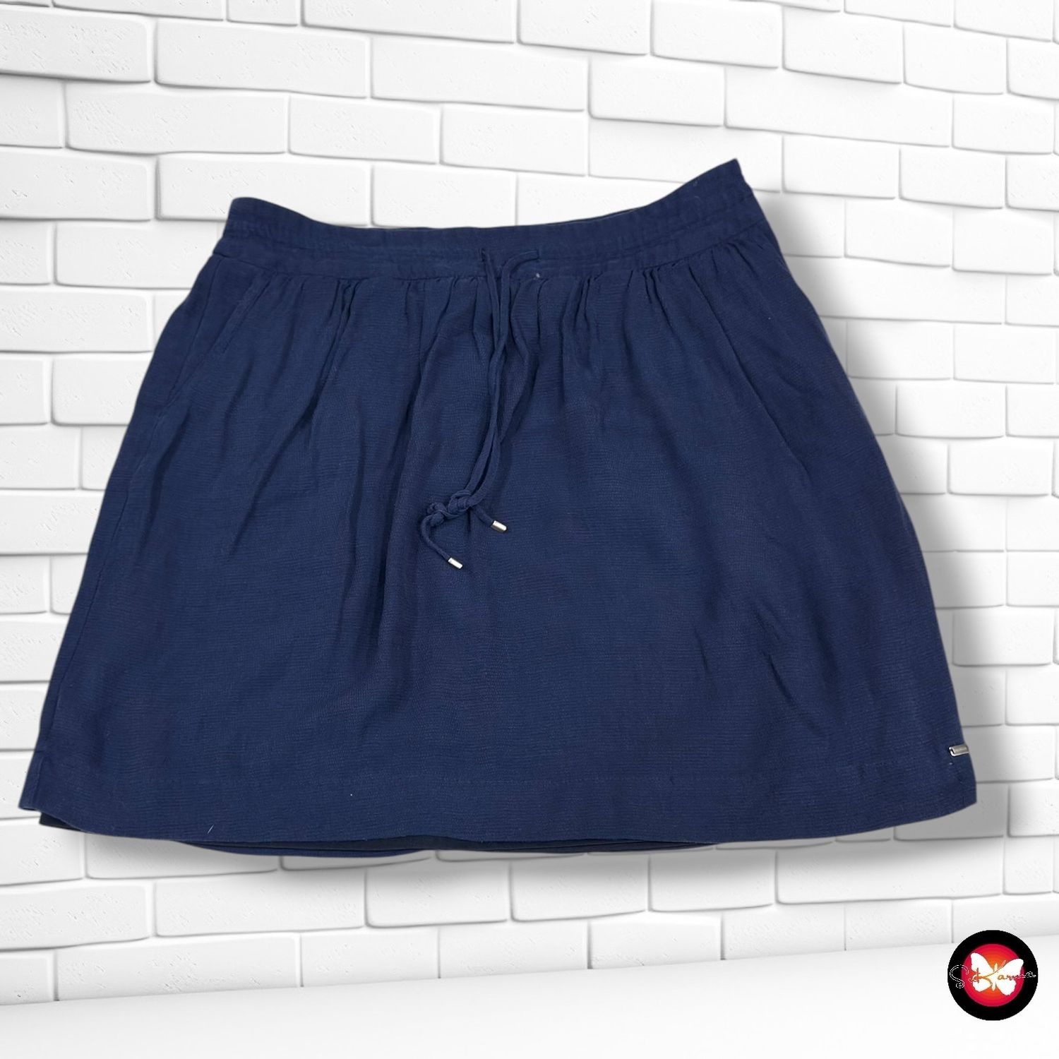 **HOY** Falda TOMMY HILFIGER color Azul marino Talla 38 (8USA)