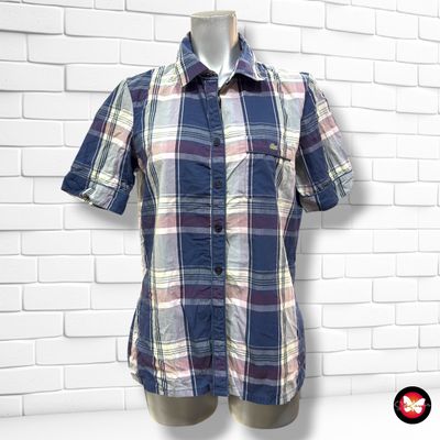 **HOY** Camisa de manga corta de cuadros LACOSTE color Varios Talla 38