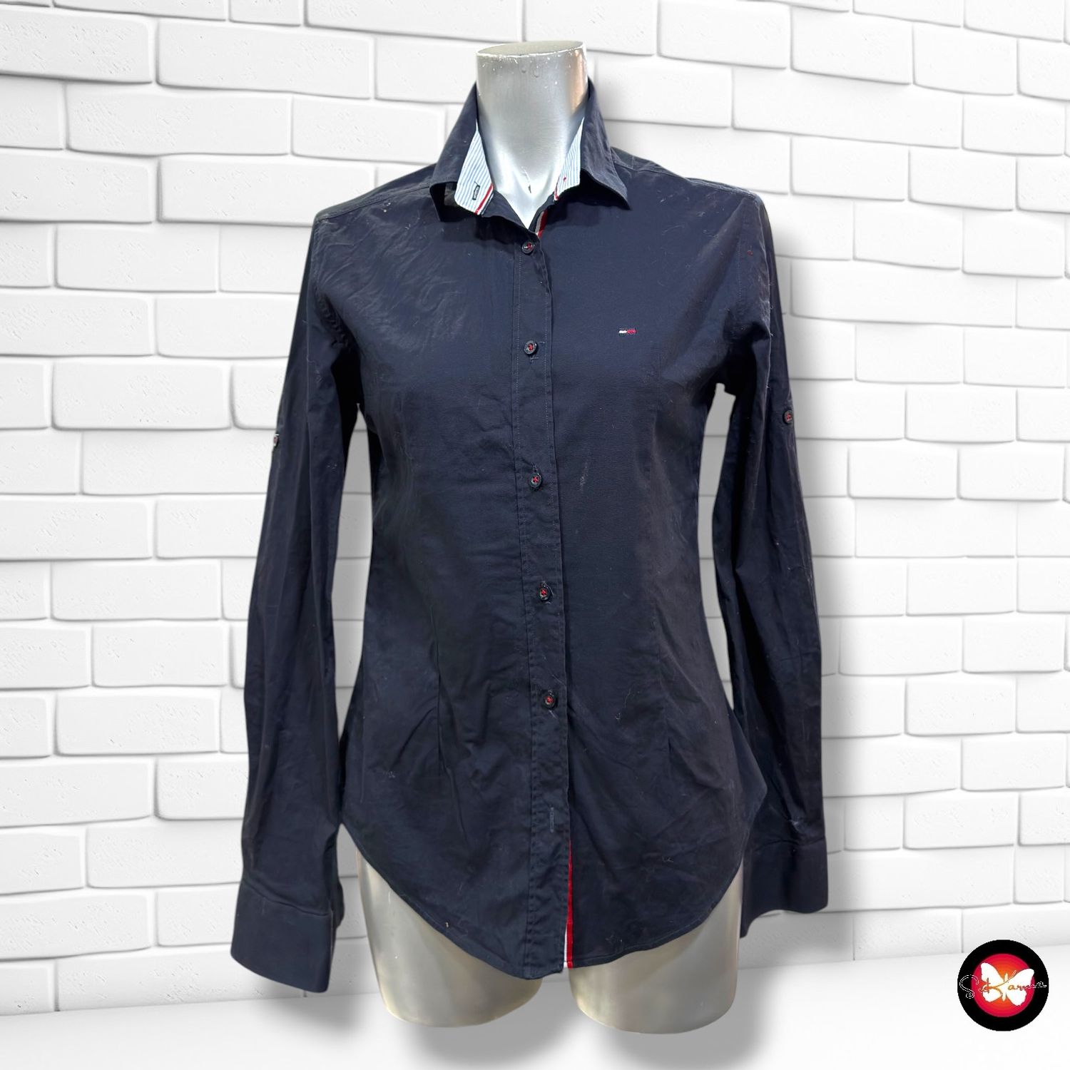 **HOY** Camisa de manga larga TOMMY HILFIGER color Azul marino Talla M