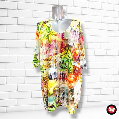 **HOY** Blusa de manga corta KJ BRAND color Varios Talla 50