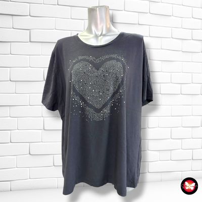 **HOY** Camiseta de manga corta con brillitos MICHÈLE BOYARD color Gris oscuro Talla 52