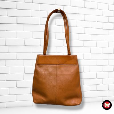 **HOY** Bolso de hombro de piel PETUSCO color Marrón Talla MEDIANO