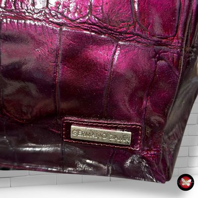 **HOY** Bolso de mano acharolado GERMANO ZAMA color Uva Talla MEDIANO
