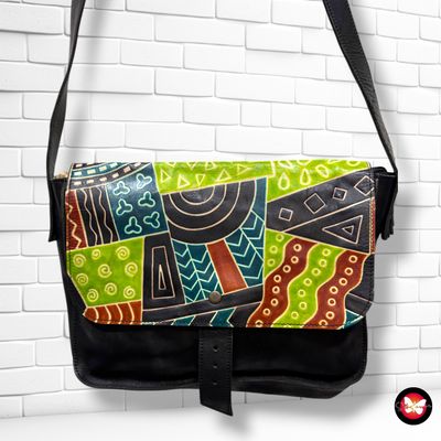 **HOY** Bolso bandolera de piel color Varios Talla MEDIANO