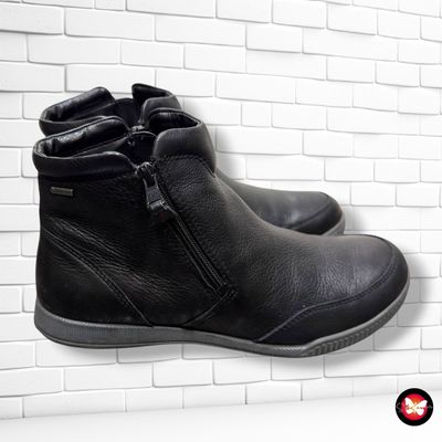 **HOY** Botines de piel ECCO color Negro Talla Calzado 37
