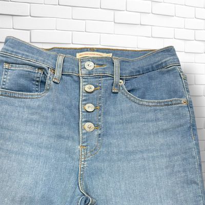 **HOY** Pantalón MILE HIGH SKINNY LEVI’S color Azul vaquero Talla S/M (W27)