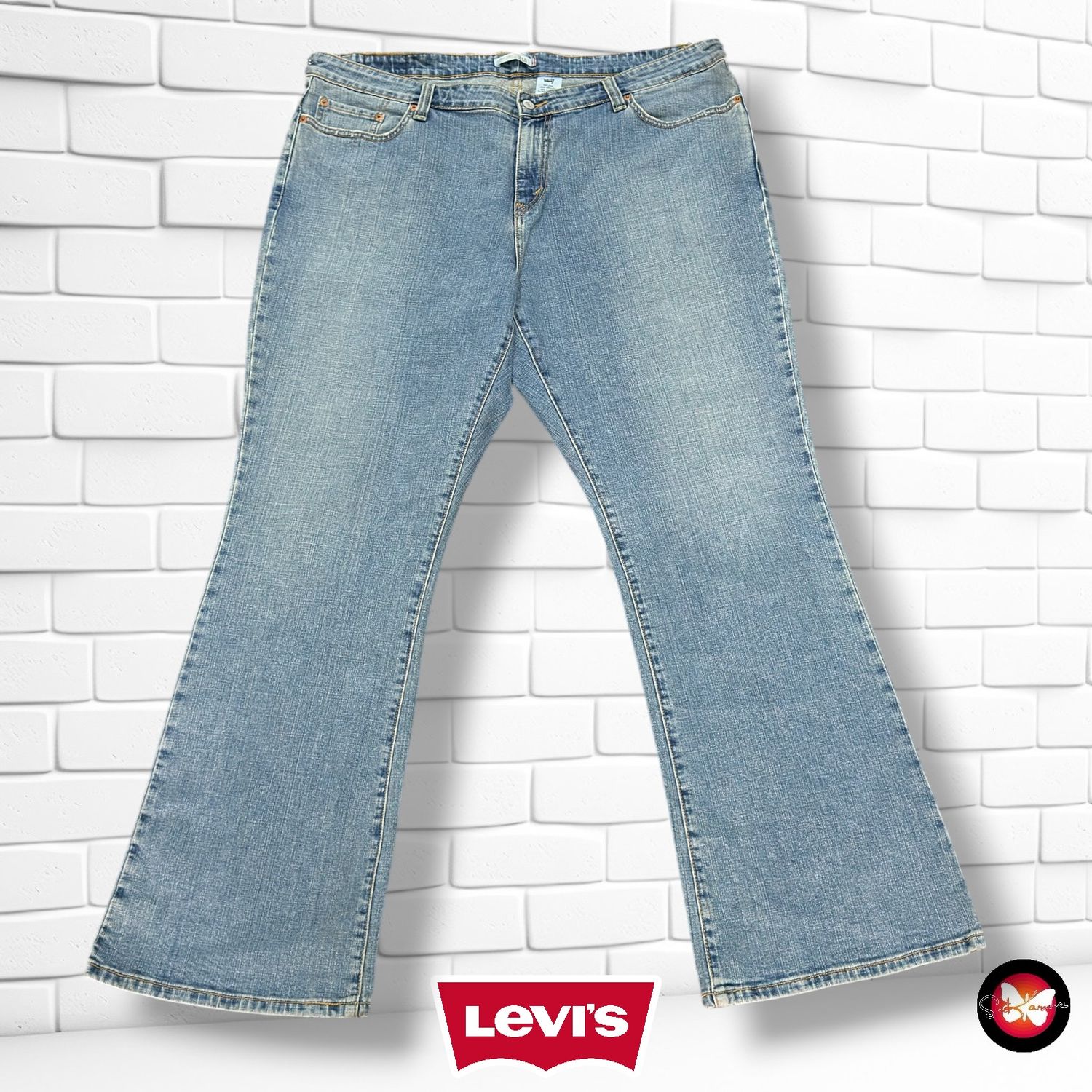 **HOY** Pantalón BOOTCUT 515 LEVI’S color Azul vaquero Talla 52 (22M USA)