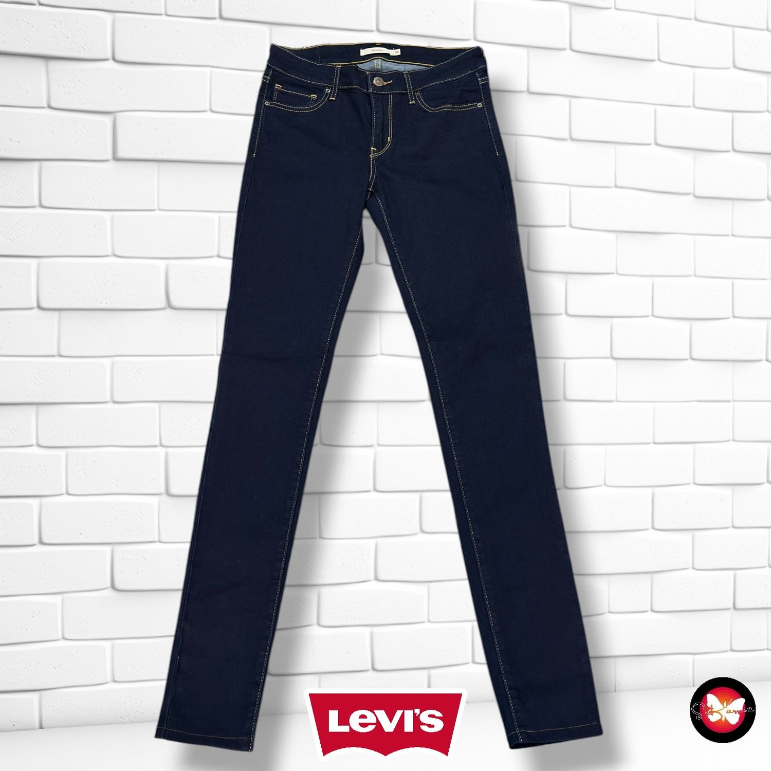 **HOY** Pantalón 711 SKINNY LEVI’S color Azul vaquero oscuro Talla S (W26)