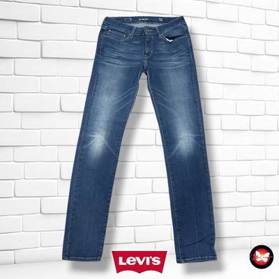 **HOY** Pantalón SLIGHT CURVE LEVI’S color Azul vaquero Talla S/M (W27)