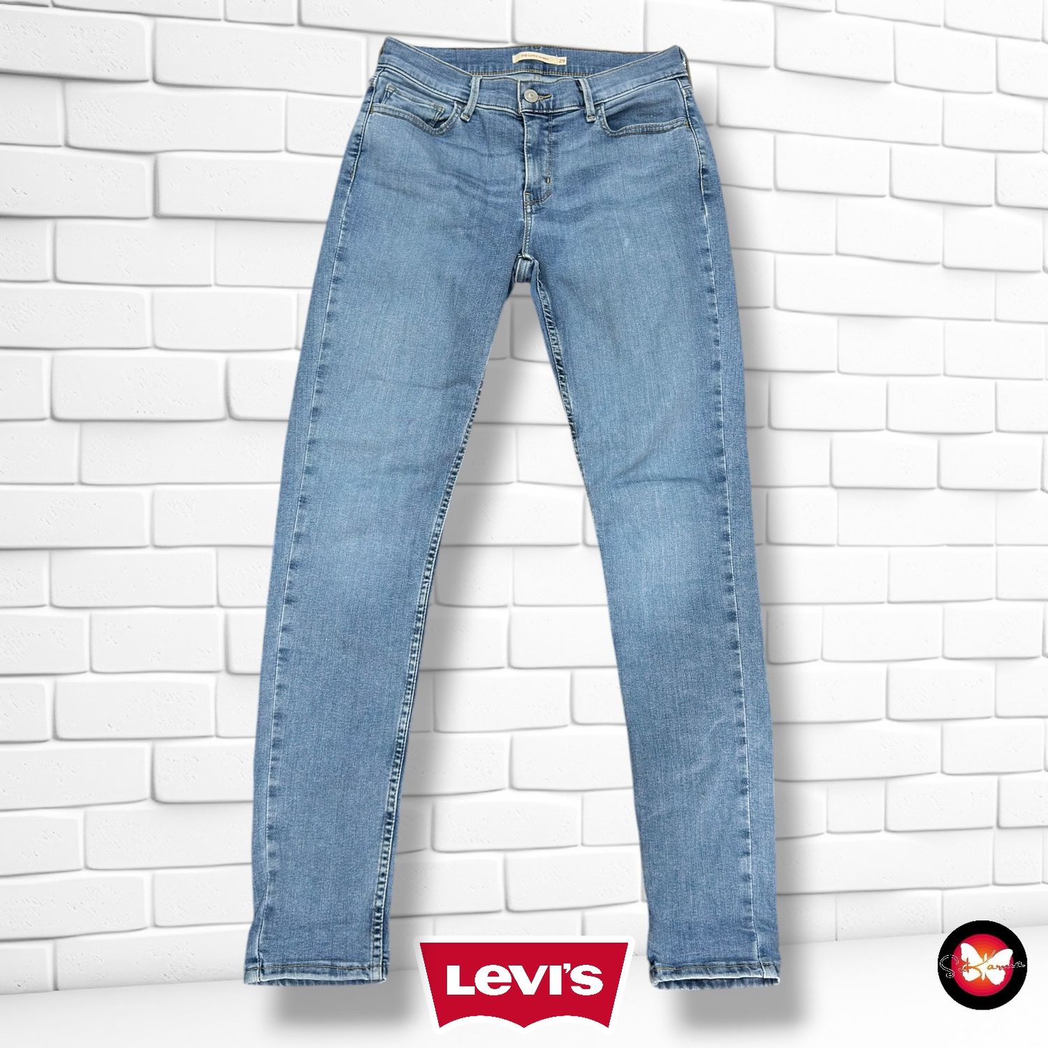 **HOY** Pantalón 710 SUPER SKINNY LEVI’S color Azul vaquero Talla M/L (W29)