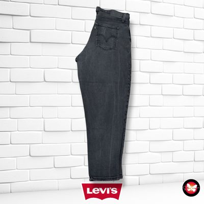 **HOY** Pantalón HIGH WAISTED MOM JEAN LEVI’S color Negro vaquero Talla L (W32)
