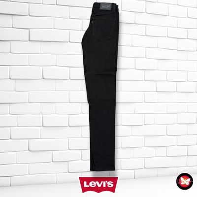 **HOY** Pantalón MILE HIGH SKINNY LEVI’S color Negro Talla XS (W25)