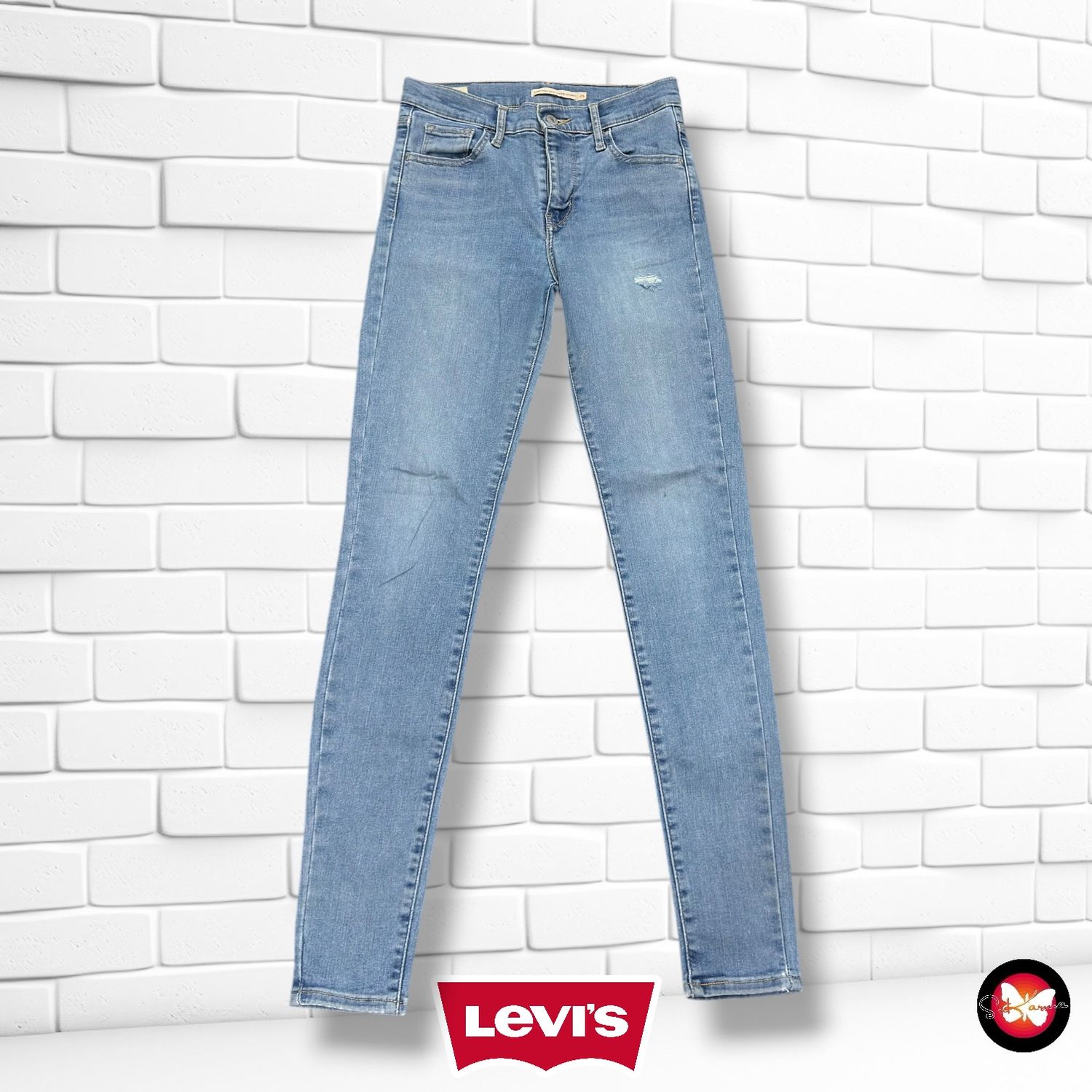 **HOY** Pantalón 720 HIGH RISE SUPER SKINNY LEVI’S color Azul vaquero Talla XS (W25)