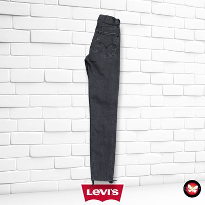 **HOY** Pantalón MILE HIGH SUPER SKINNY LEVI’S color Negro vaquero Talla XS (W25)