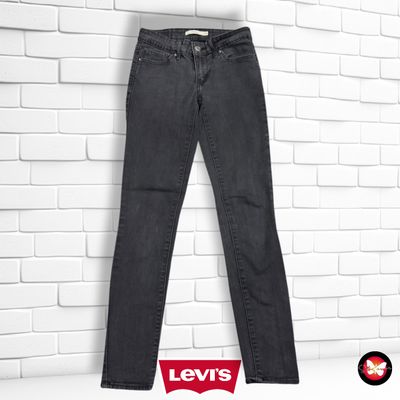 **HOY** Pantalón 711 SKINNY LEVI’S color Negro vaquero Talla XS (W25)