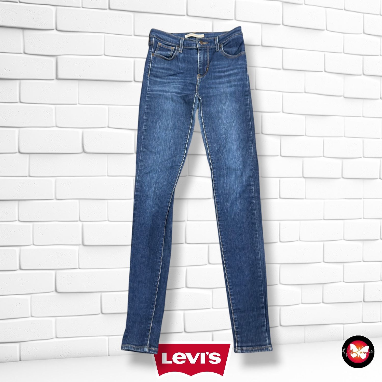 **HOY** Pantalón 720 HIGH RISE SUPER SKINNY LEVI’S color Azul vaquero Talla S (W26)