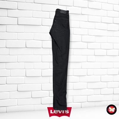 **HOY** Pantalón MILE HIGH SUPER SKINNY LEVI’S color Negro Talla XS (W24)