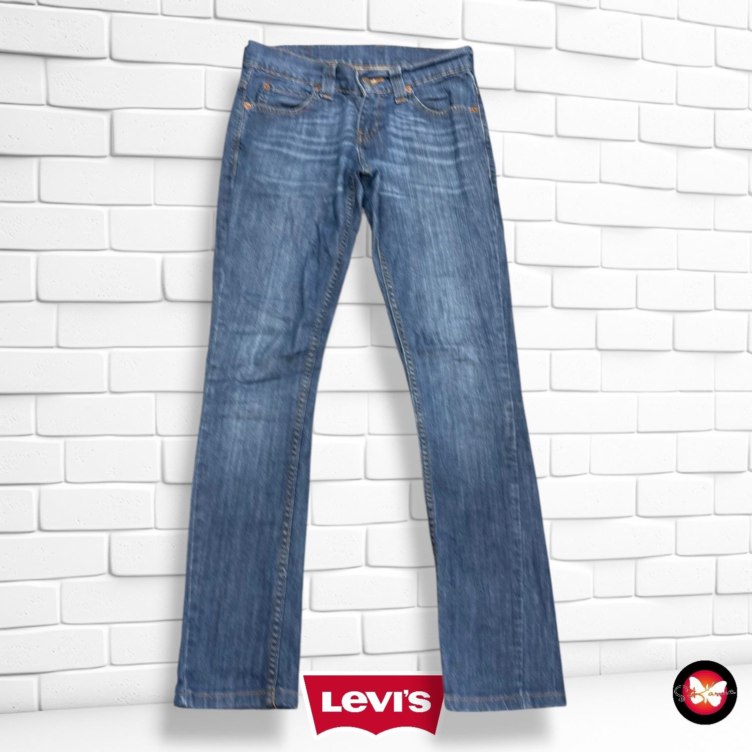 **HOY** Pantalón LEVI’S color Azul vaquero Talla S/M (W27)
