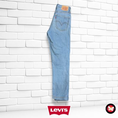 **HOY** Pantalón MILE HIGH SKINNY LEVI’S color Azul vaquero Talla S (W26)