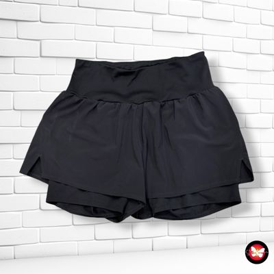 **HOY** Short deportivo con mallitas DOMYOS color Negro Talla S/M