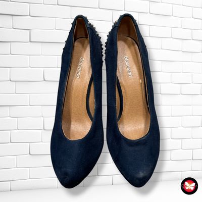 **HOY** Zapatos de tacón con tachas color Azul Talla Calzado 37