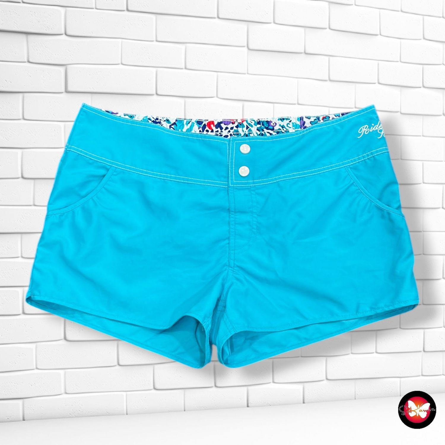 **HOY** Short playero  color Turquesa Talla XL