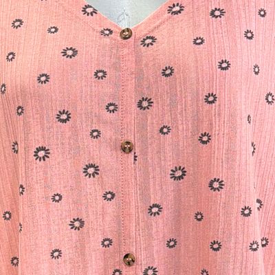 **HOY** Camiseta de manga corta GINA BENOTTI color Rosa y negro Talla 40/42