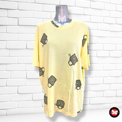 **HOY** Camiseta de punto de manga corta KAKIE color Amarillo y negro Talla 3XL