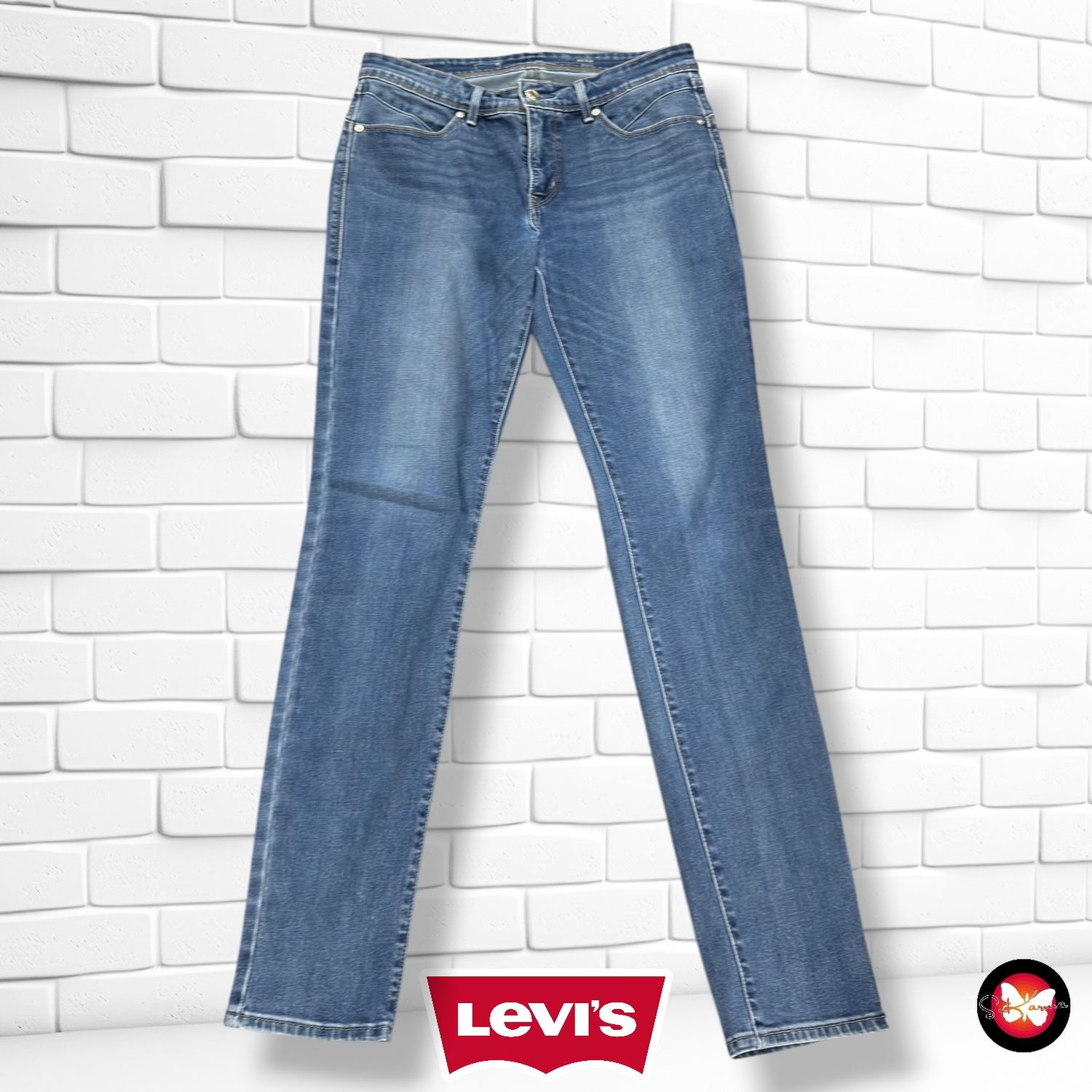 **HOY** Pantalón MID RISE SKINNY LEVI’S color Azul vaquero Talla M/L (W29)