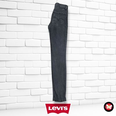 **HOY** Pantalón MILE HIGH SUPER SKINNY LEVI’S color Negro vaquero Talla S (W26)