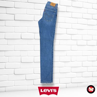 **HOY** Pantalón MILE HIGH SUPER SKINNY LEVI’S color Azul vaquero Talla XS (W24)
