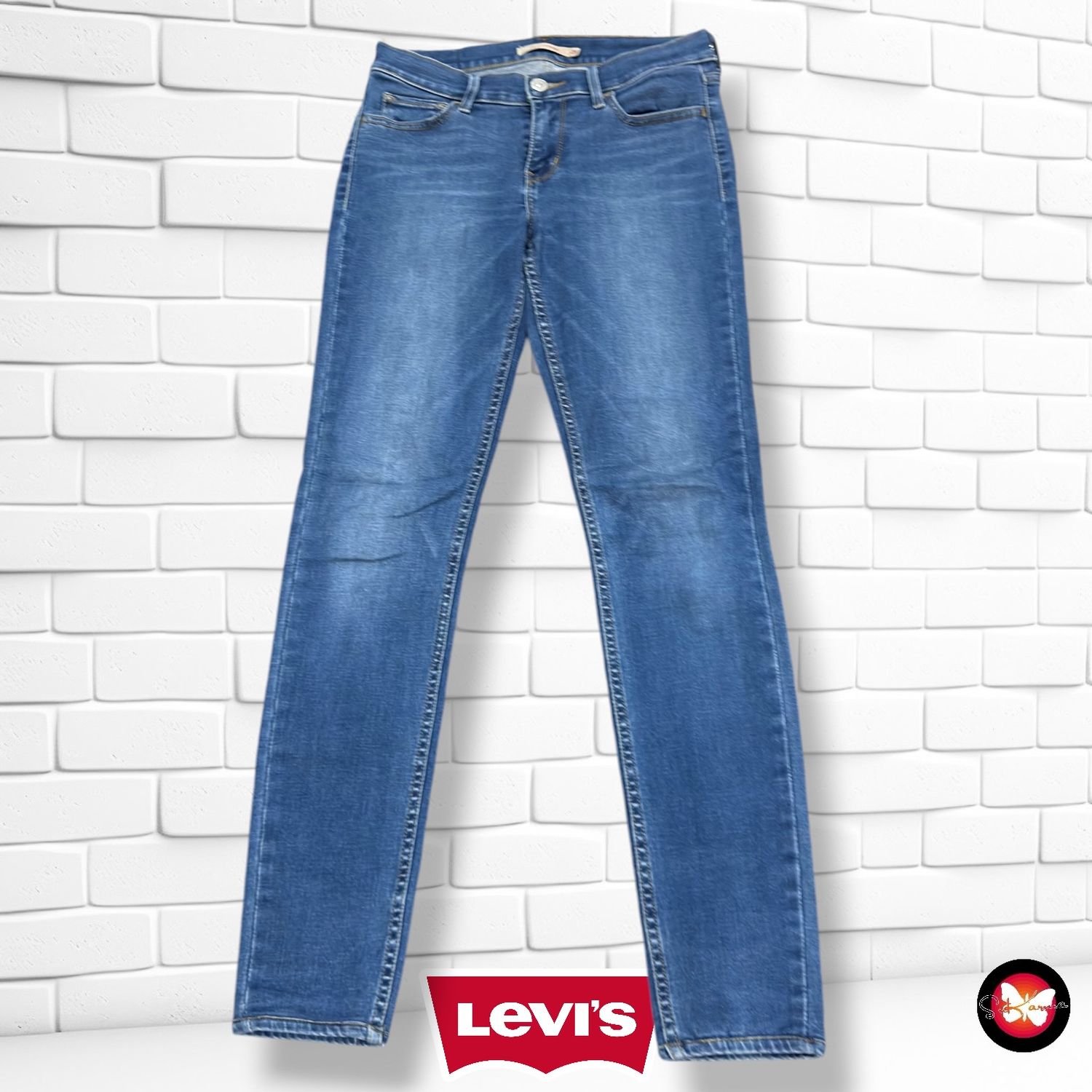 **HOY** Pantalón 710 SUPER SKINNY LEVI’S color Azul vaquero Talla M (W28)