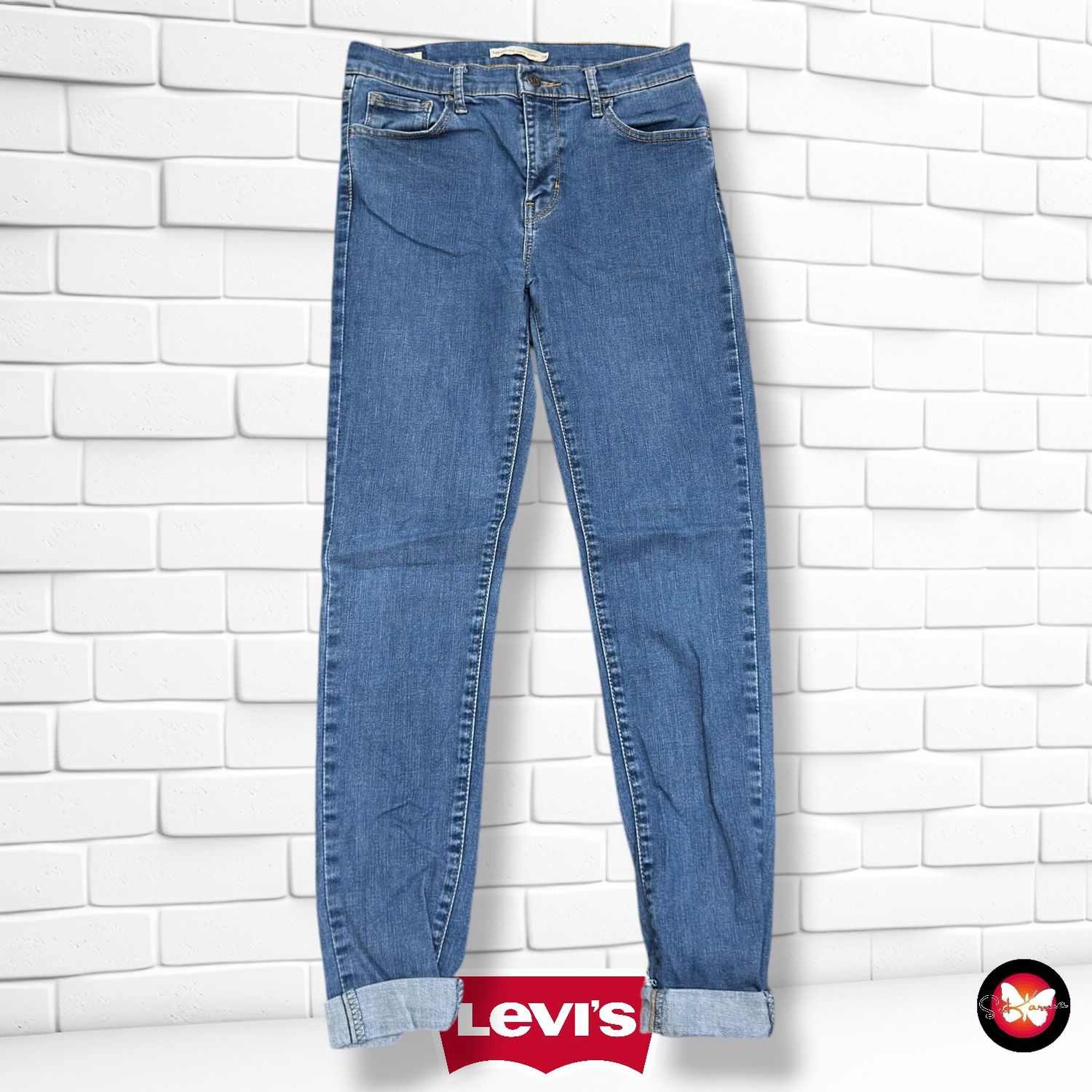 **HOY** Pantalón 720 HIGH RISE SUPER SKINNY LEVI’S color Azul vaquero Talla M (W28)
