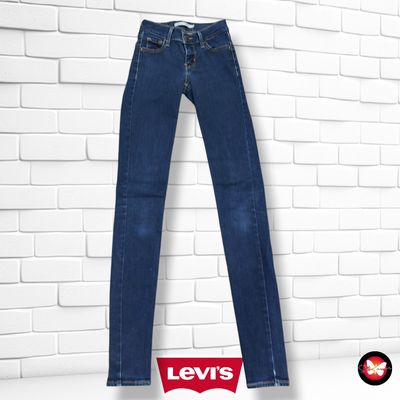 **HOY** Pantalón 710 SUPER SKINNY LEVI’S color Azul vaquero Talla XXS (W23)