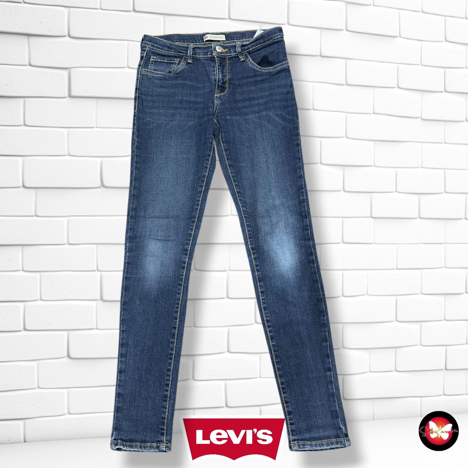 **HOY** Pantalón 710 SUPER SKINNY LEVI’S color Azul vaquero Talla 14-15 años