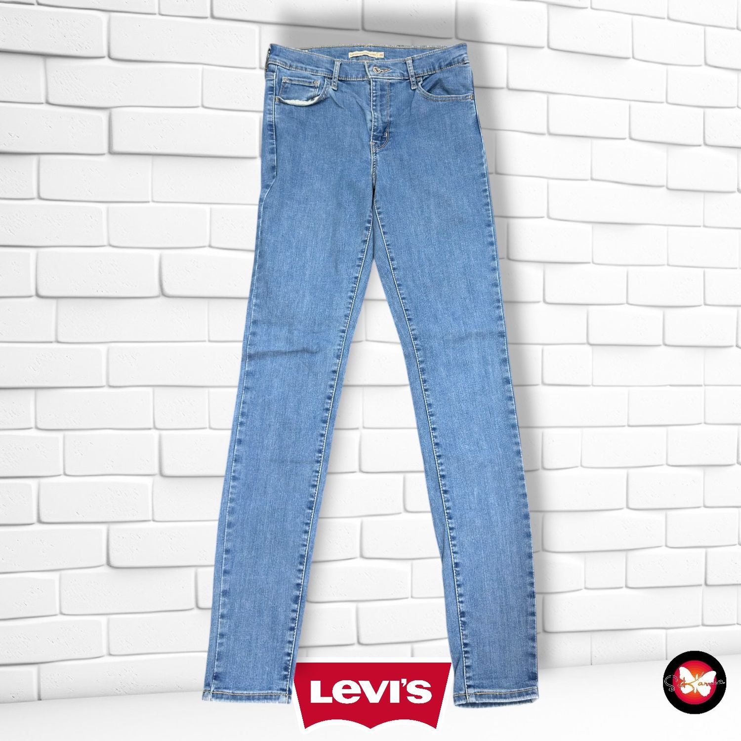 **HOY** Pantalón 720 HIGH RISE SUPER SKINNY LEVI’S color Azul vaquero Talla M (W28)