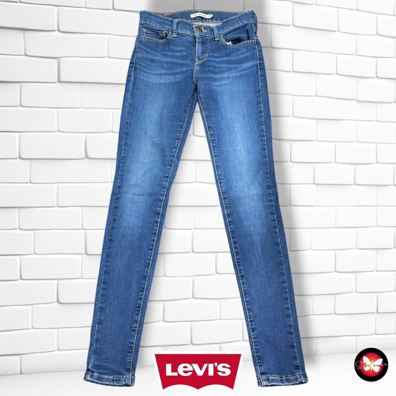 **HOY** Pantalón 710 SUPER SKINNY LEVI’S color Azul vaquero Talla XS (W24)