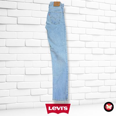 **HOY** Pantalón MILE HIGH SUPER SKINNY LEVI’S color Azul vaquero Talla XXS (W23)
