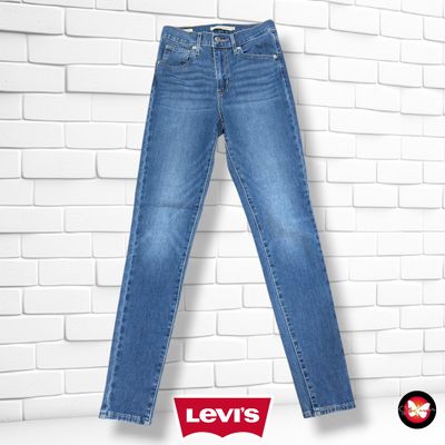 **HOY** Pantalón MILE HIGH SUPER SKINNY LEVI’S color Azul vaquero Talla XS (W24)
